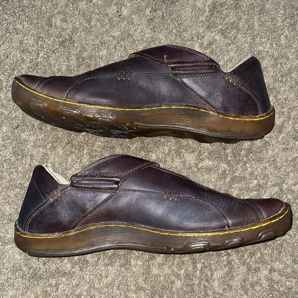 Dr. Marten’s Brown Leather Monk Velcro Strap Slip On main image 9